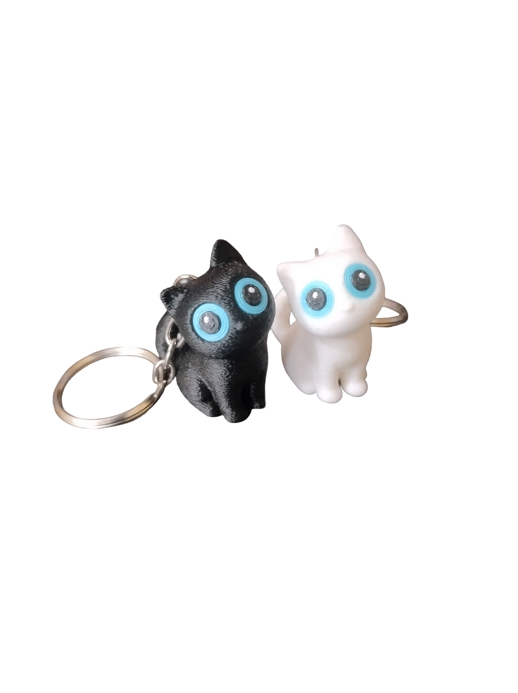 Cat Couple Charms pair
