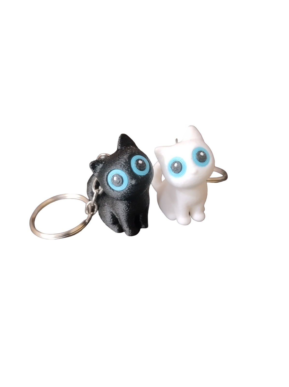 Cat Couple Charms pair