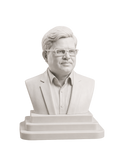 Custom 3D printed portrait bust statue