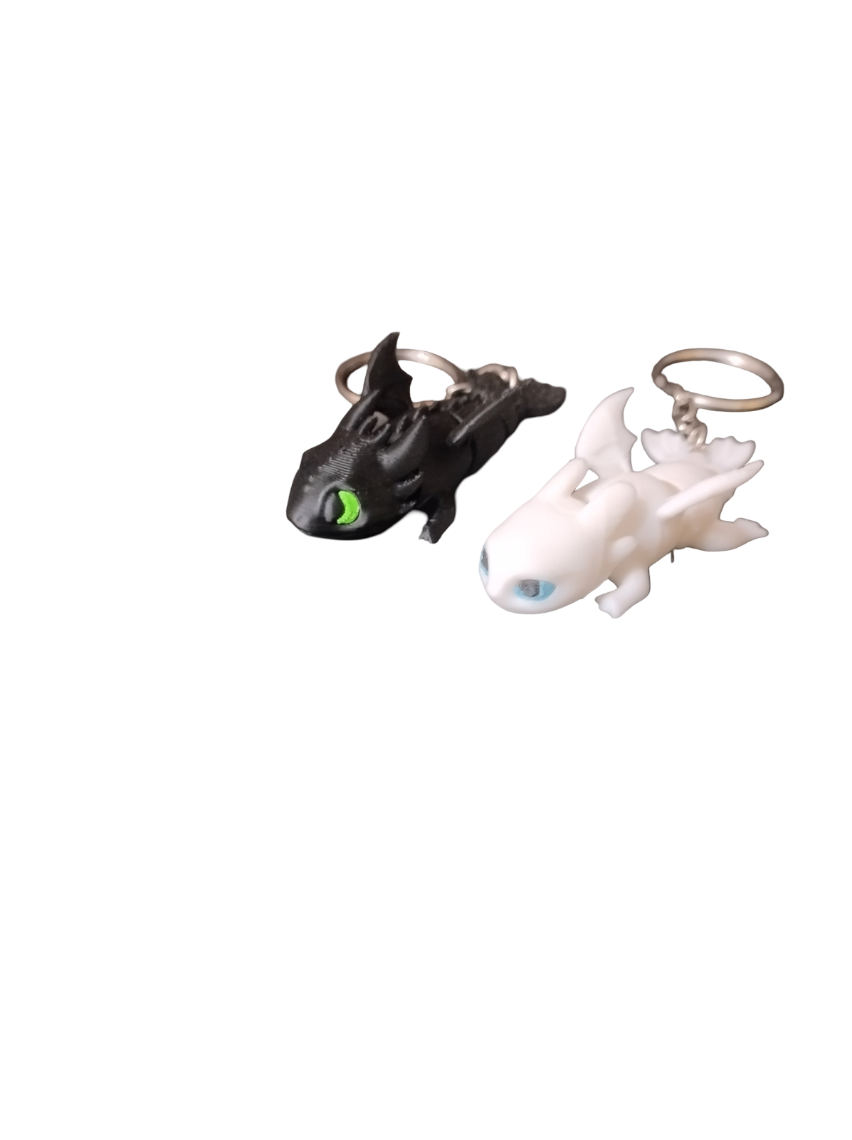 Dragon Couple Charms pair