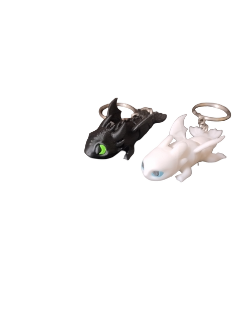 Dragon Couple Charms pair